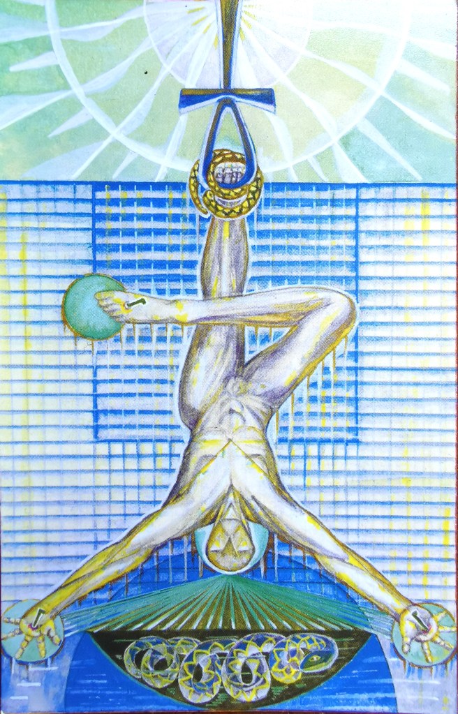 Le Pendu - Thoth Tarot, Aleister Crowley & Lady Frieda Harris